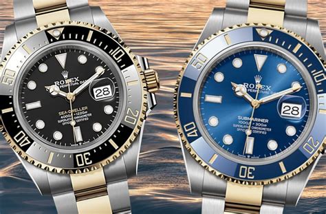 rolex sea dweller vs submariner 2017|rolex sea dweller alternative.